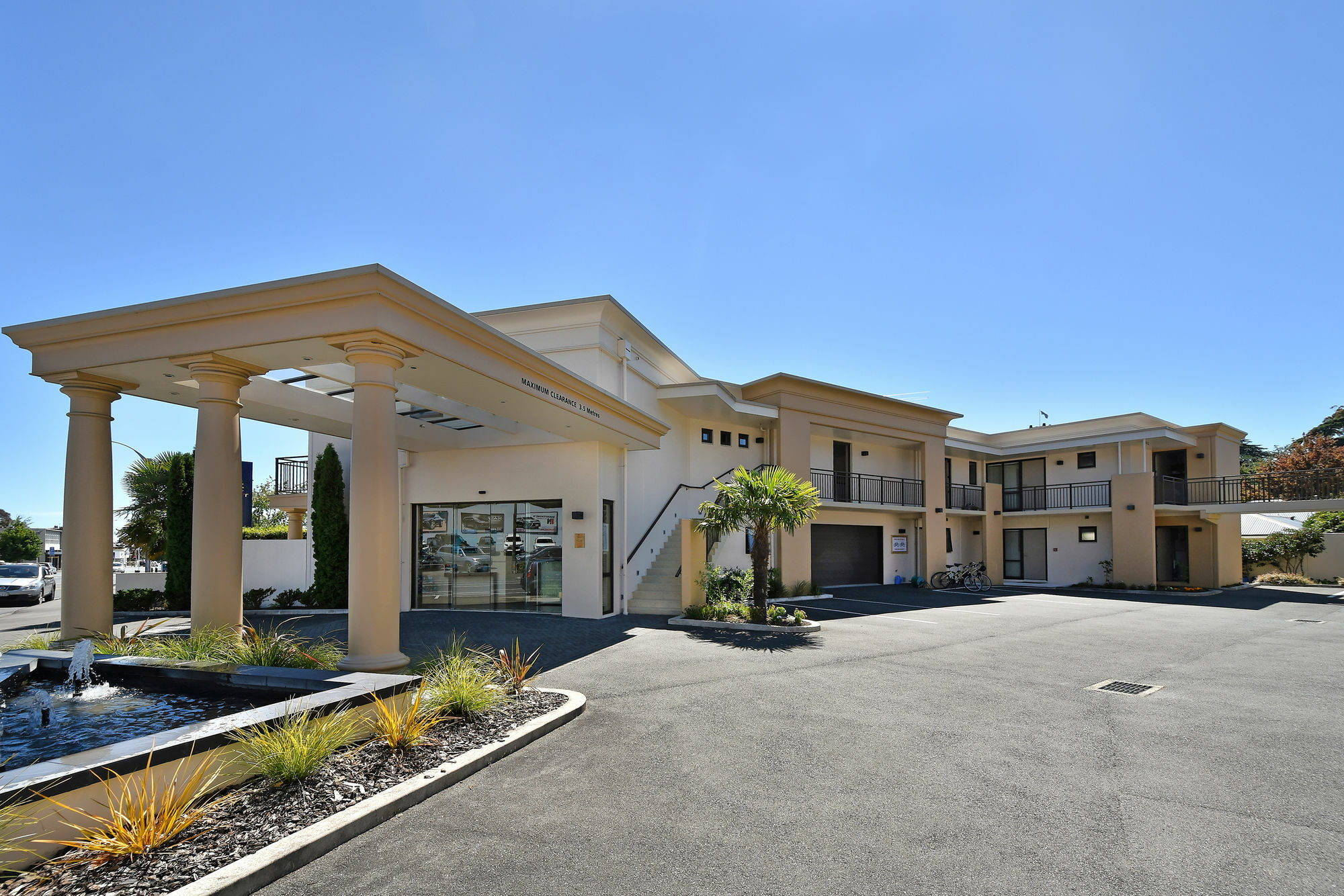 Palazzo Motor Lodge Нелсън Екстериор снимка The hotel's entrance